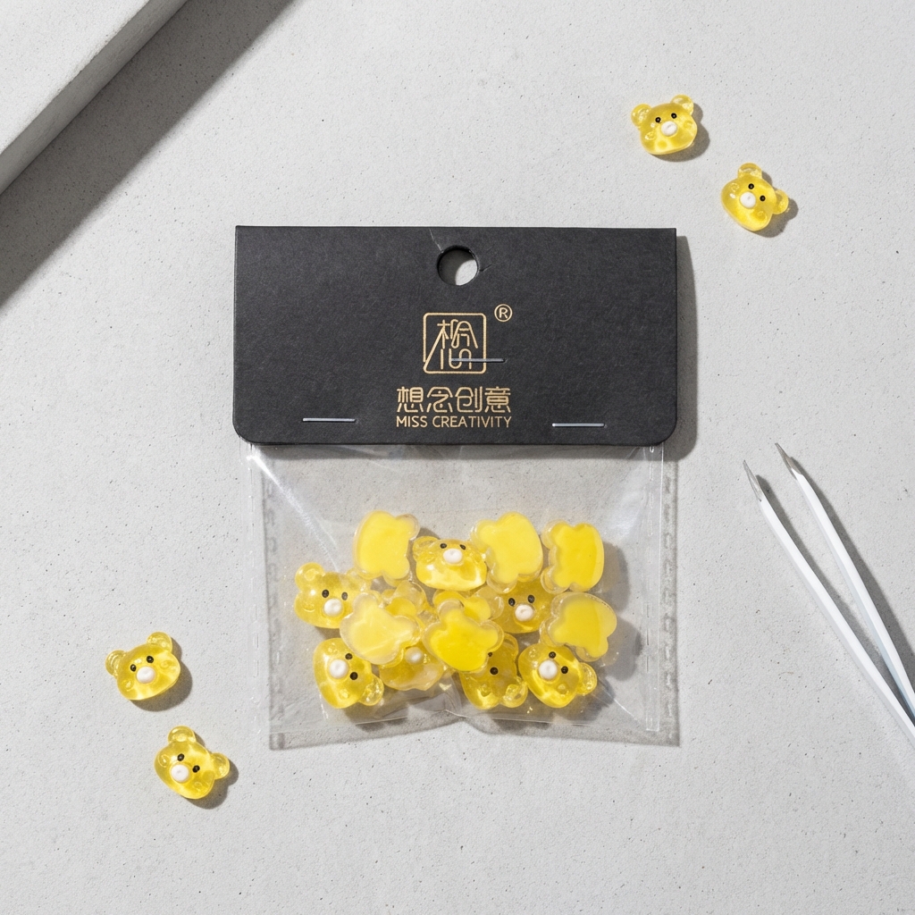 イエローベア・デコパーツ